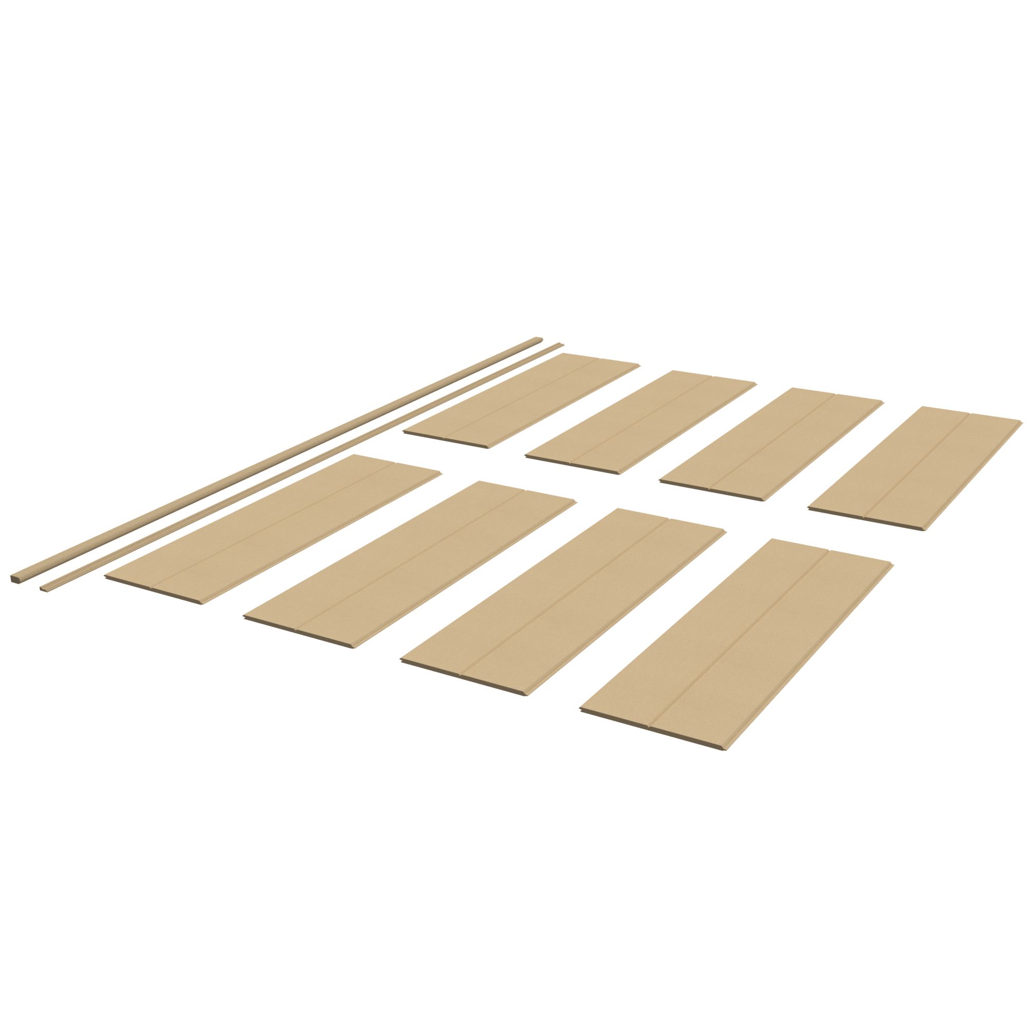 Cheshire Mouldings MDF Wall panelling kit (H)800mm (W)2000mm (T)9mm