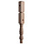 Cheshire Mouldings Traditional Hemlock Turned intermediate newel post Newel post (H)725mm (W)82mm