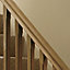 Cheshire Mouldings Traditional Oak 41mm Heavy handrail, (L)3.6m (W)59mm