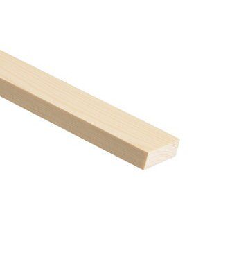Cheshire Mouldings Unfinished Natural Pine Moulding (L)2400mm (W)44.5mm (T)15mm