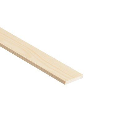 Cheshire Mouldings Unfinished Natural Pine Moulding (L)2400mm (W)44.5mm (T)6mm