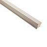 Cheshire Mouldings White Pine Grooved 32mm Heavy handrail, (L)3.6m