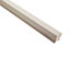 Cheshire Mouldings White Pine Grooved 32mm Heavy handrail, (L)3.6m