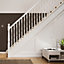 Cheshire Mouldings White Pine Grooved 32mm Heavy handrail, (L)4.2m