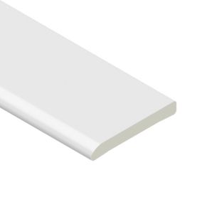 Cheshire Mouldings White uPVC Architrave (L)2400mm (W)45mm (T)6mm (Dia)6mm