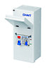 Chint 3-way Shower Consumer unit with 63A mains switch