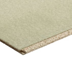 Chipboard Tongue & groove Floorboard (L)2.4m (W)600mm (T)22mm
