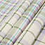 Christel Green & lilac Check Lined Pencil pleat Curtains (W)167cm (L)183cm, Pair