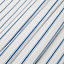 Christina Blue & white Stripe Lined Eyelet Curtains (W)117cm (L)137cm, Pair
