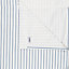 Christina Blue & white Stripe Lined Pencil pleat Curtains (W)167cm (L)183cm, Pair