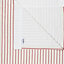 Christina Cream & red Stripe Lined Pencil pleat Curtains (W)167cm (L)183cm, Pair