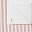 Christina Cream & red Stripe Lined Pencil pleat Curtains (W)228cm (L)228cm, Pair