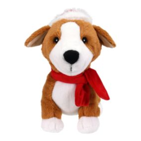 Christmas Corgi Plush toy