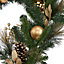 Christmas floristry Green & gold Garland