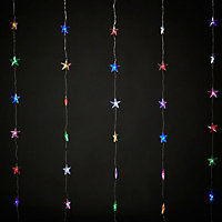 Christmas light chains Curtain lights