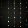 Christmas light chains Curtain lights