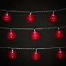 Christmas light chains Shaded lights