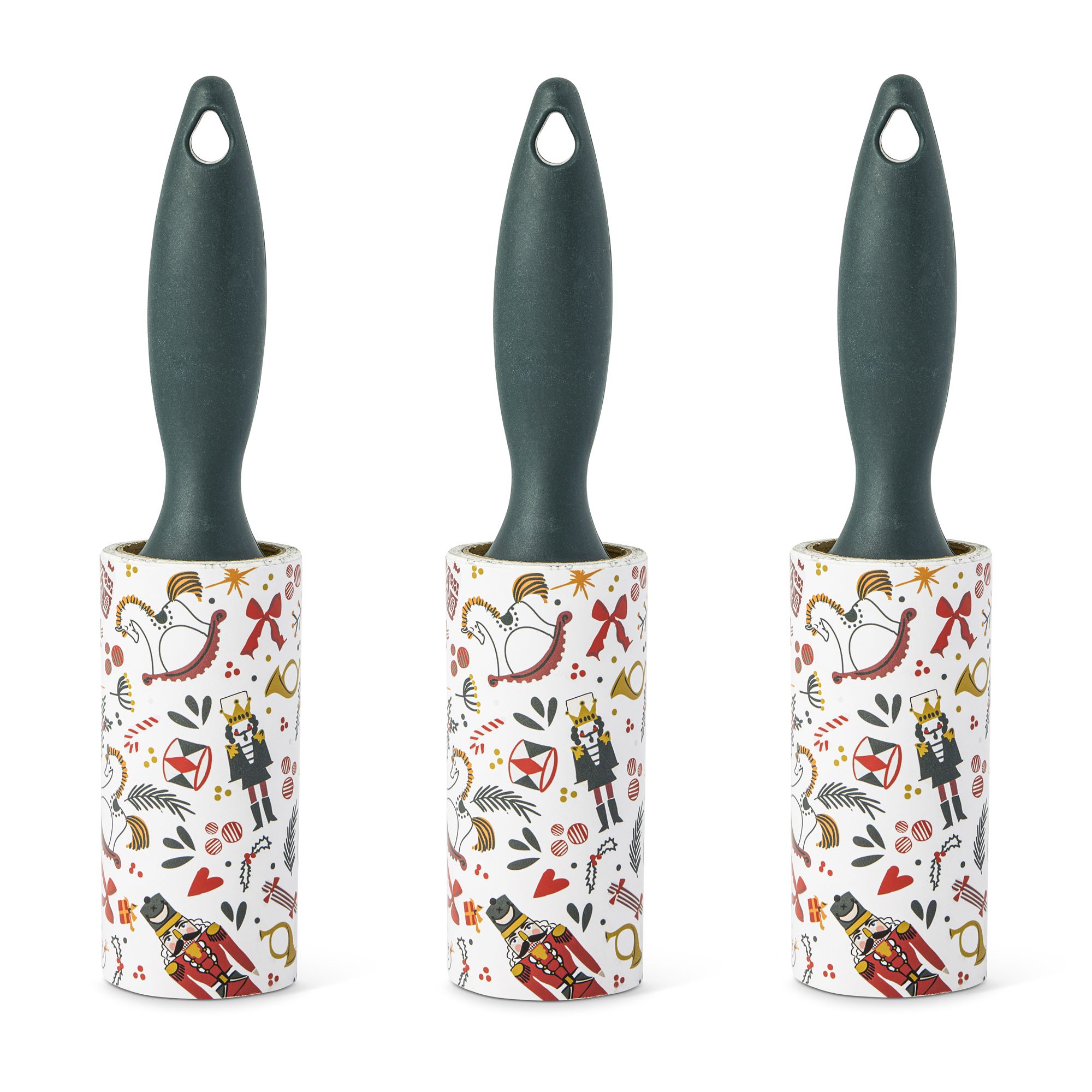 Christmas Lint roller (L)50mm, Pack of 3