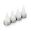 Christmas tree Unscented Tea lights, Pack of 4