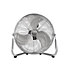 Chrome effect 18" 110W Air circulation Floor fan
