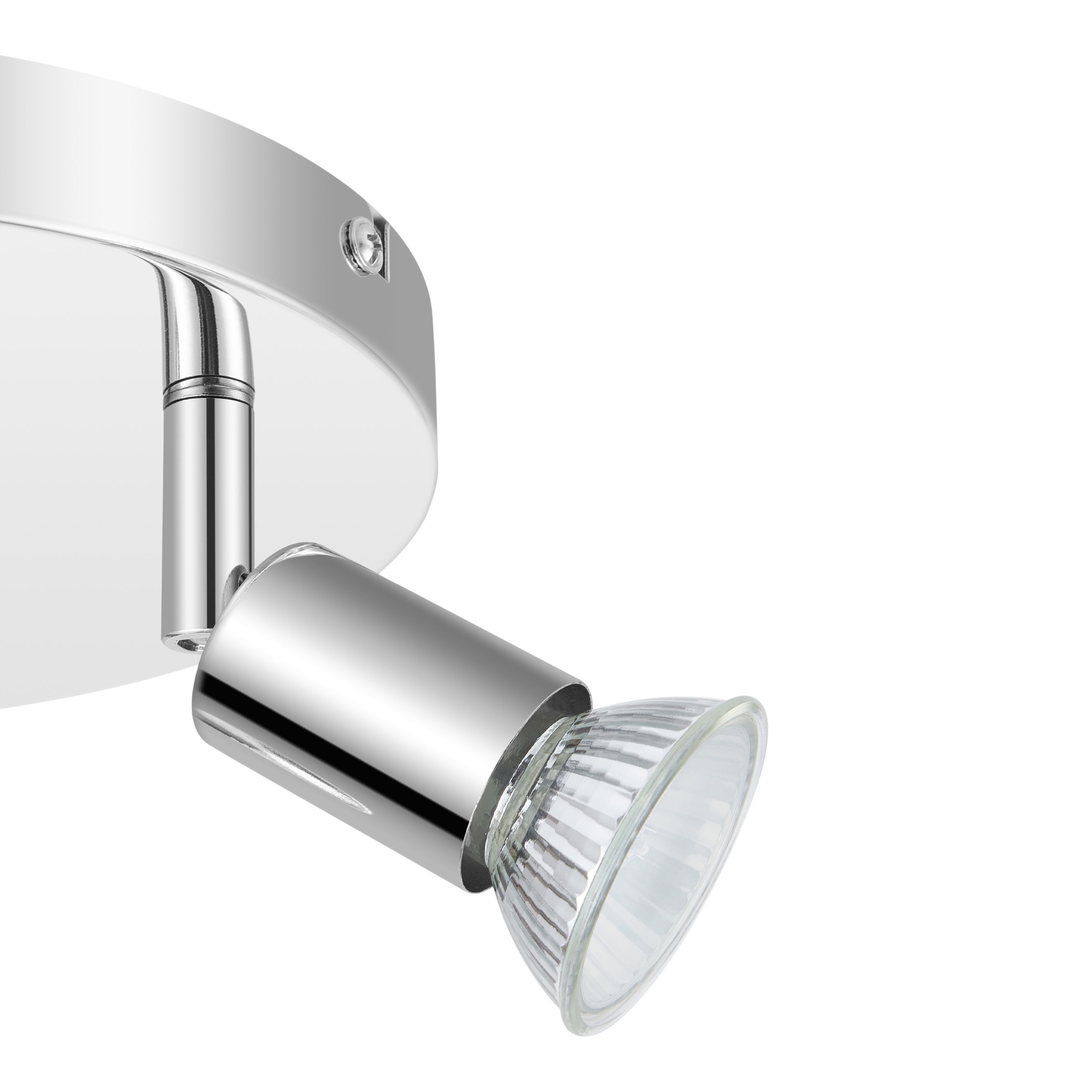Chrome effect 3 Light Spotlight