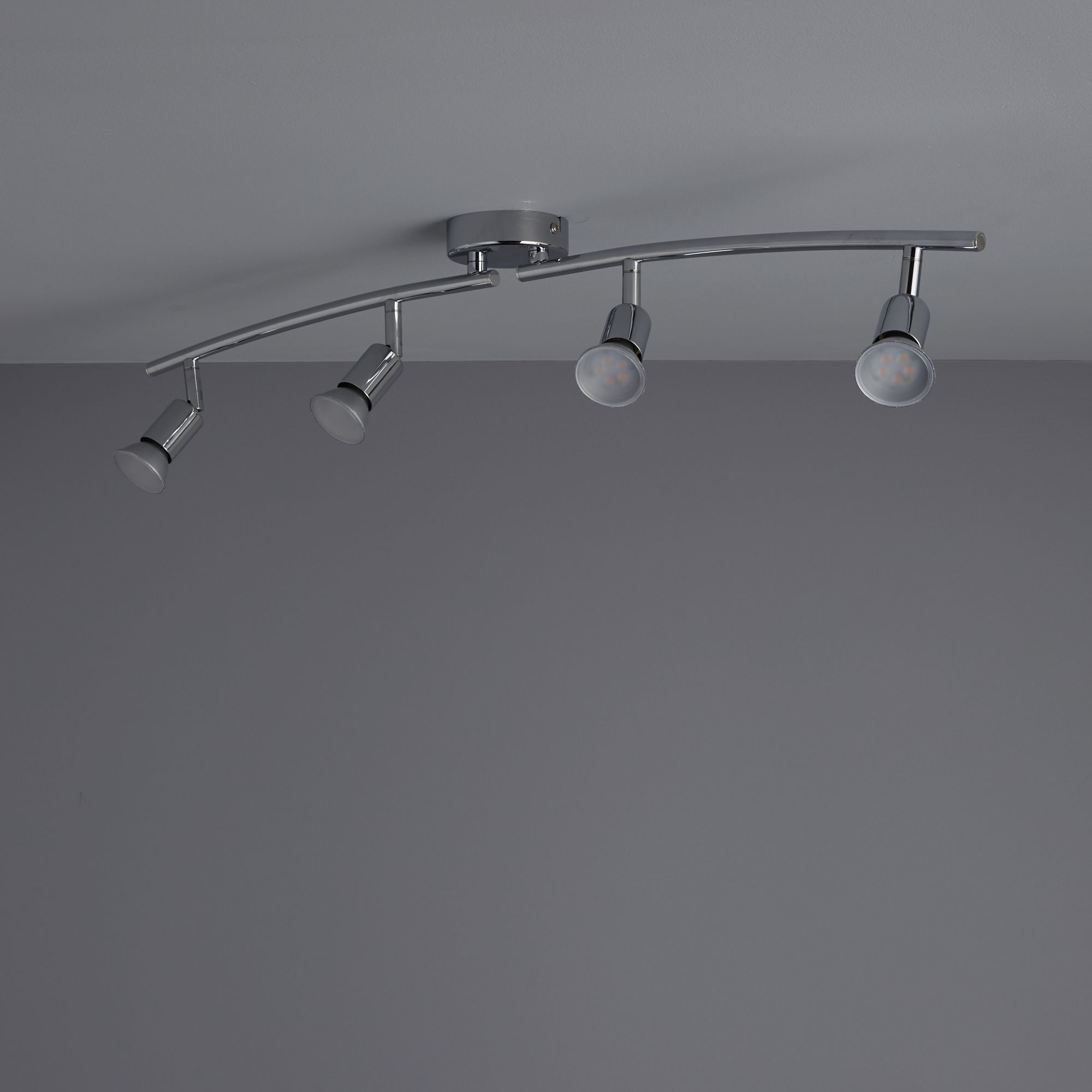Chrome effect 4 Light Spotlight