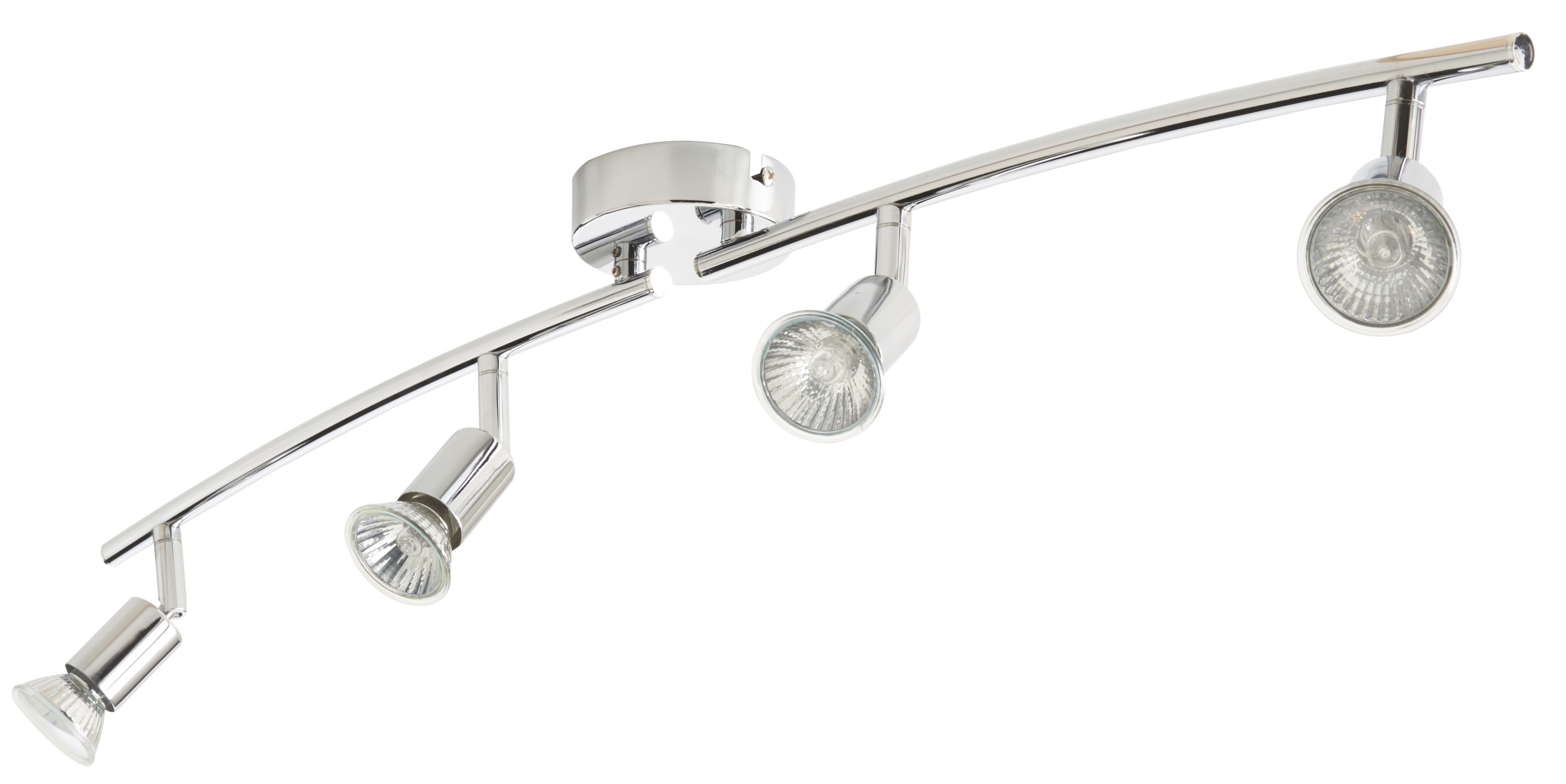 Chrome effect 4 Light Spotlight
