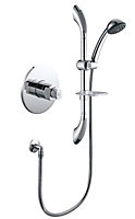 Chrome effect Thermostatic Mixer Shower