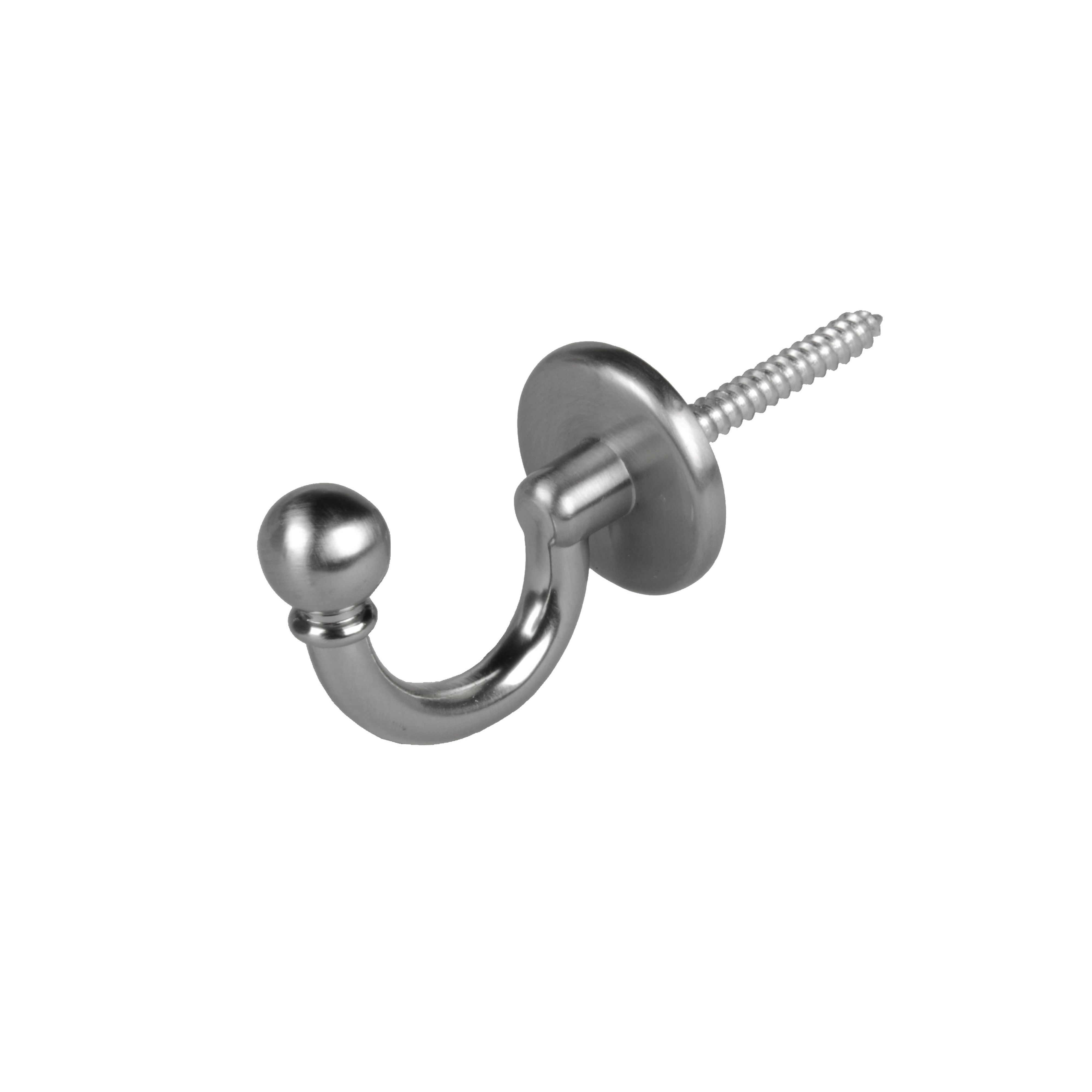 Chrome coat hooks online b&q