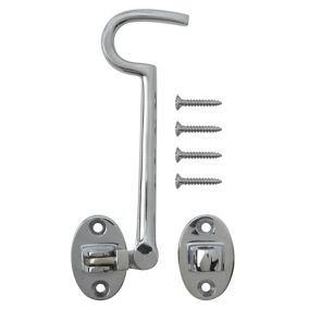 2 Pieces Stainless Steel Cabin Hook Eye Door Latch With 3 Inch