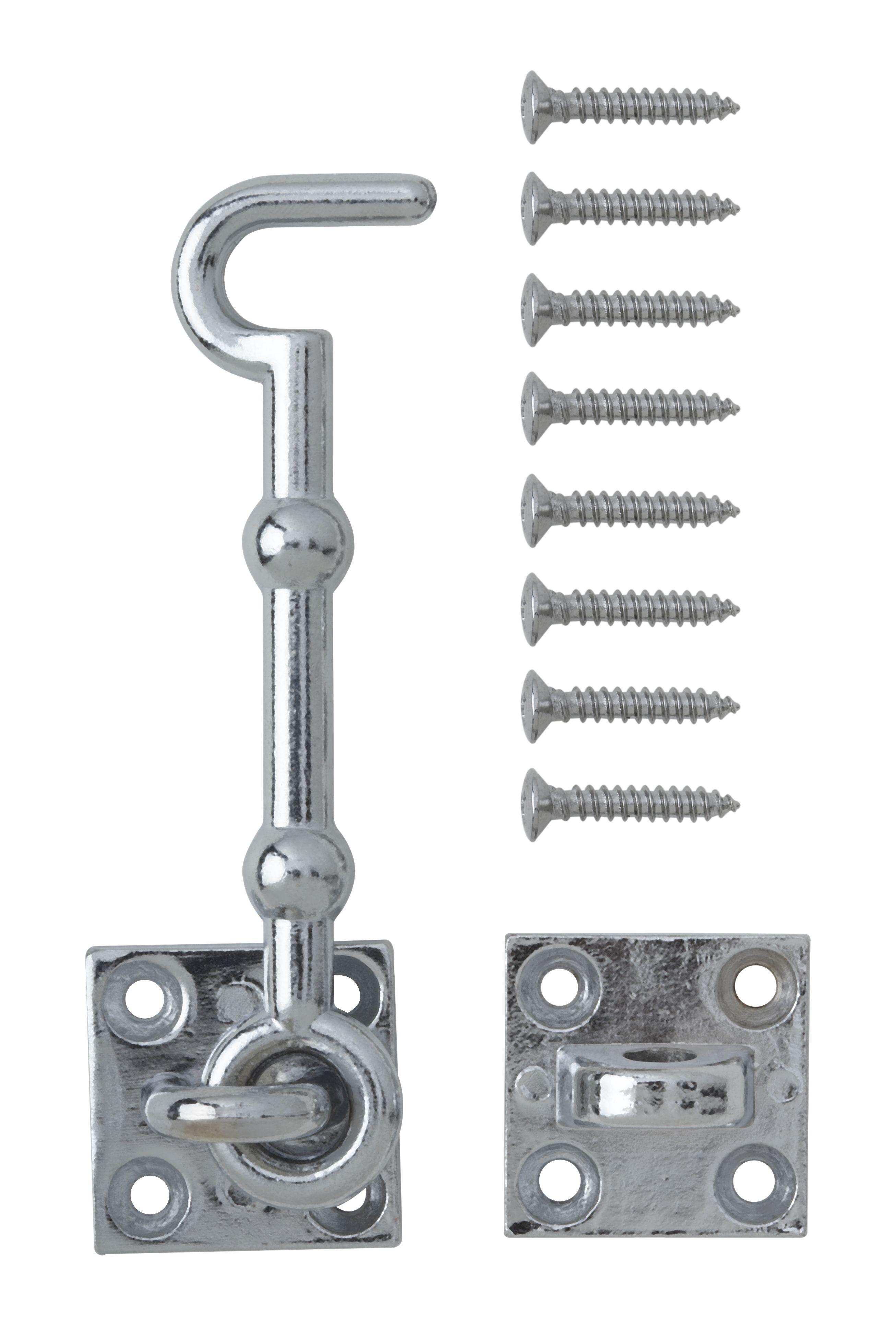 Chrome-plated Zamak Cabin hook, (L)100mm