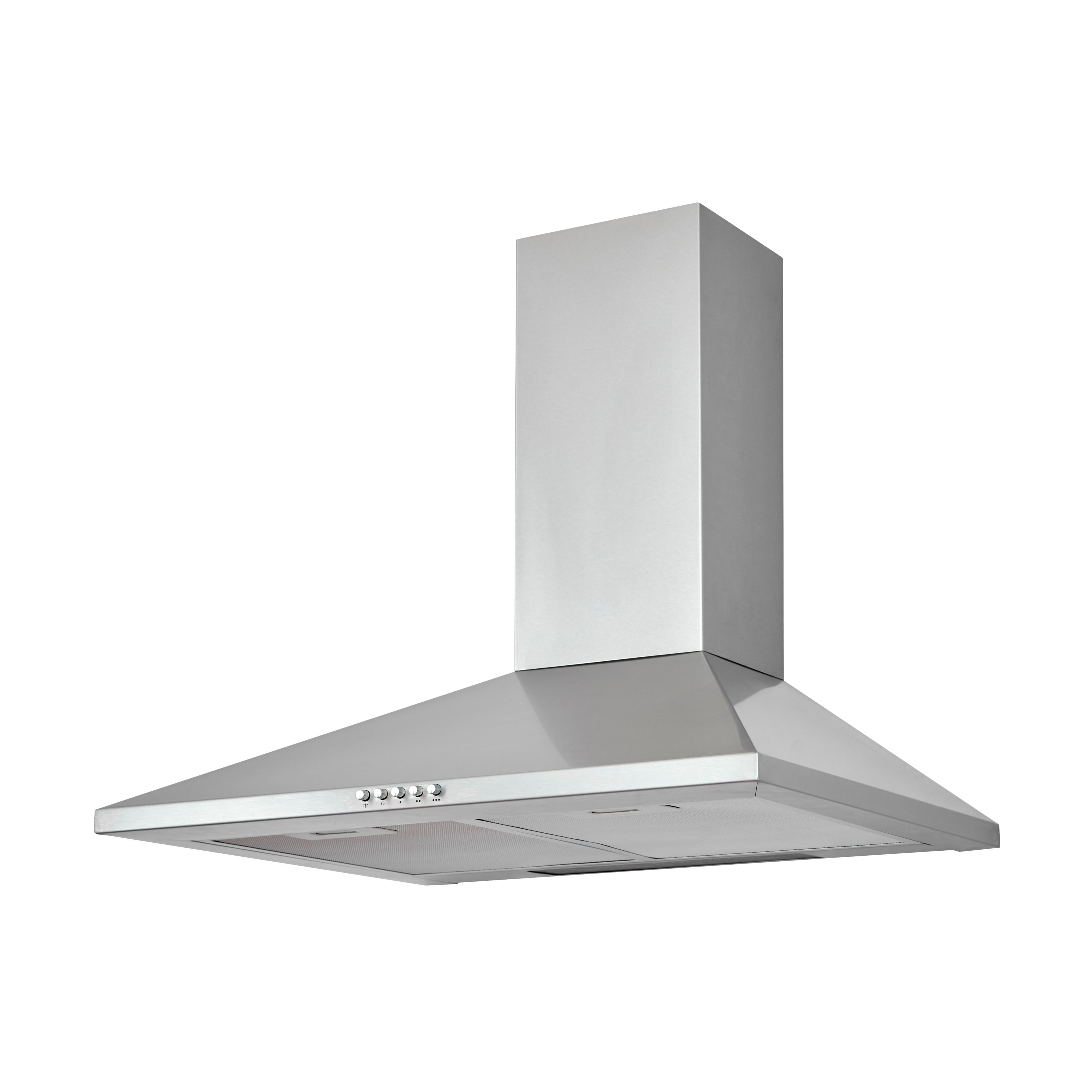 Stainless steel deals cooker hood 100cm