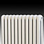 Chunky Flat panel 2 Column Radiator, White (W)790mm (H)602mm