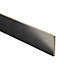 Cicely Brushed Sliver Stainless steel effect 4 sided bevelled edge Plinth, (L)2400mm