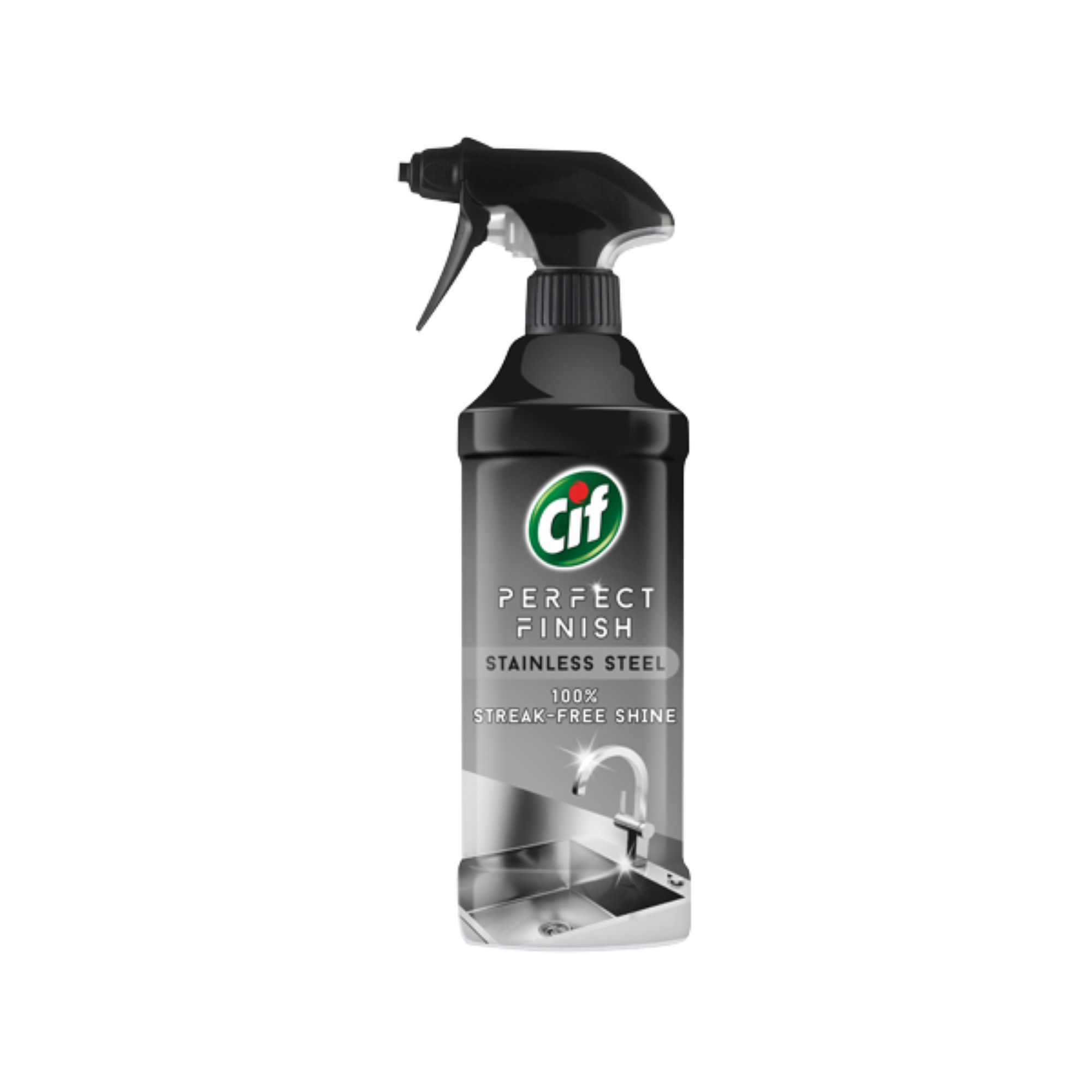 Cif Perfect Finish Stainless steel Multi-surface Cleaning spray, 435ml
