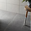 Cimenti Grey Matt Concrete effect Porcelain Wall & floor Tile, Pack of 20, (L)307mm (W)307mm