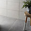 Cimenti Grey Matt Concrete effect Porcelain Wall & floor Tile Sample