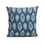 Cindi Leaves Blue Cushion