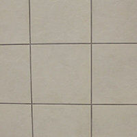 Cirque White Matt Plain Ceramic Tile, Pack of 9, (L)333mm (W)333mm