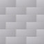 City chic Grey Matt Stone effect Ceramic Wall Tile, Pack of 17, (L)400mm (W)150mm