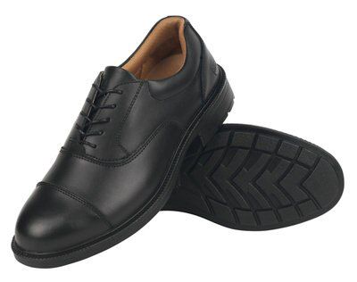 City Knights Black Safety shoes, Size 10
