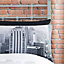 Cityscape Empire State Black Double Bedding set