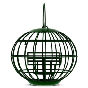 CJ Wildlife Plastic & steel Green Horizontal Bird feeder 1.3L