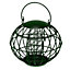 CJ Wildlife Plastic & steel Green Vertical Bird feeder 1.3L