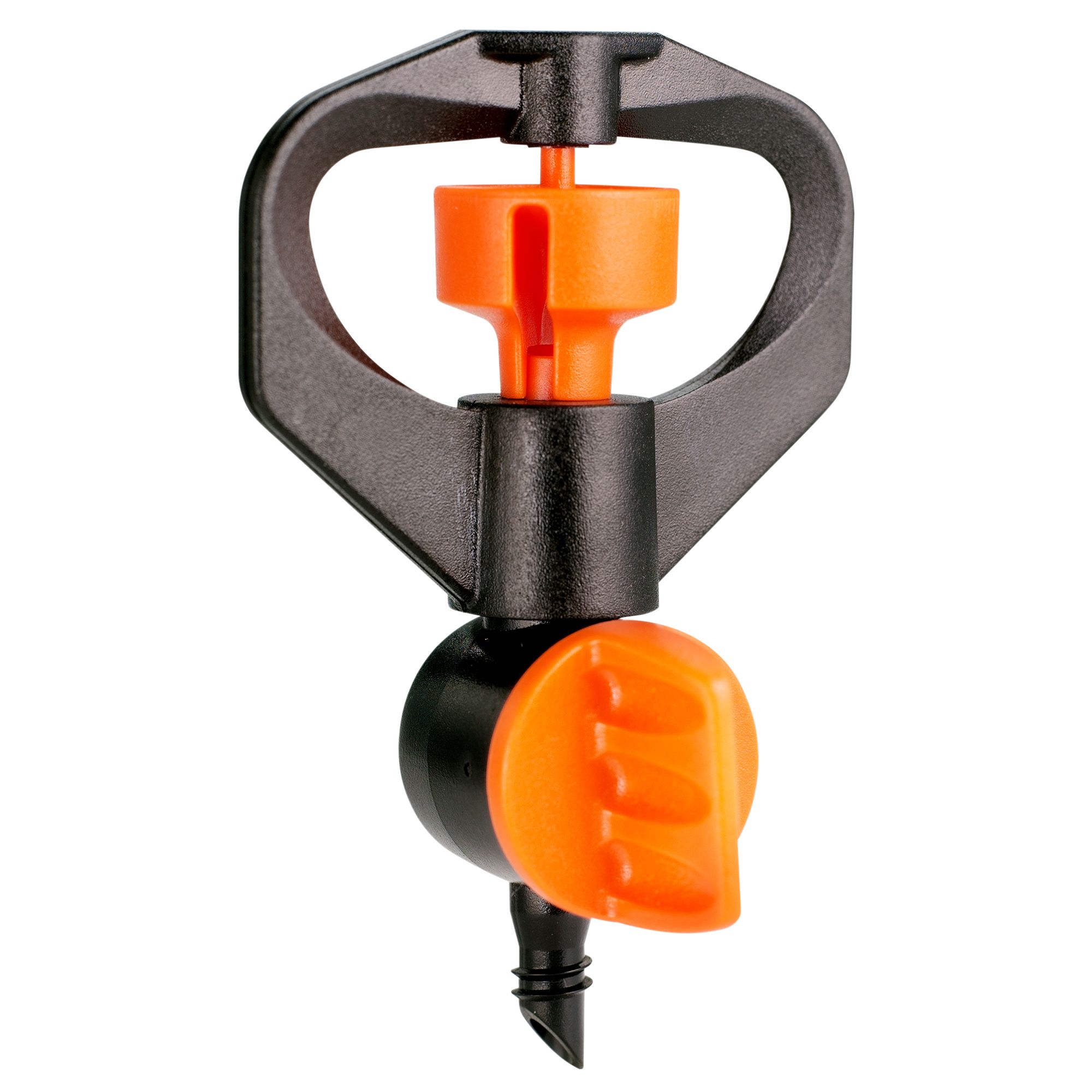 Claber Microsprinkler 360° – 5 Cm Kolibri, Für Gartenbewässerung, Einziehbar, Mit Edelstahl-Einstellung, Für Niederdruck
