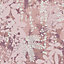 Clarissa Hulse Canopy Antique Rose & White Smooth Wallpaper