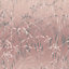 Clarissa Hulse Meadow Grass Shell Pink & Pewter Smooth Wallpaper