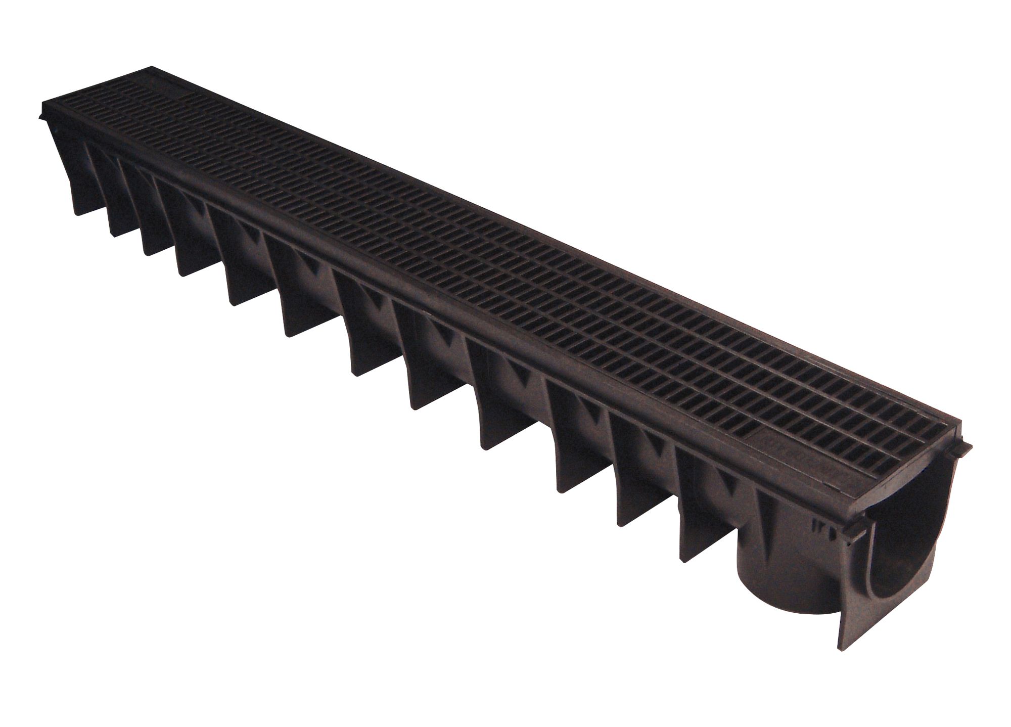 Clark Polypropylene Channel drainage garage pack, (L)3m (W)142mm