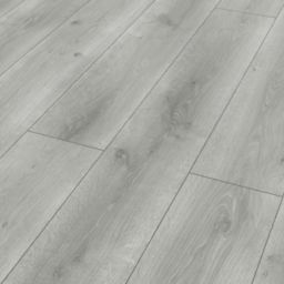 Classen Grey Oak effect Laminate Flooring, 1.97m² Pack of 8