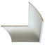 Classic C-shaped Polystyrene Internal & external Coving corner (L)180mm (W)100mm, Pack of 2